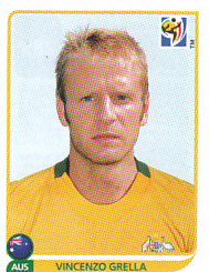 Vincenzo Grella Australia samolepka Panini World Cup 2010 #285